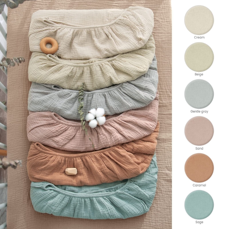 Soft Breathable Muslin Cotton  - Baby Nursery Bed review and price
