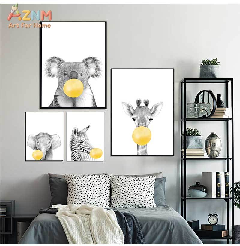 Baby Nursery Yellow Balloons A - Baby Nursery Yellow review and price