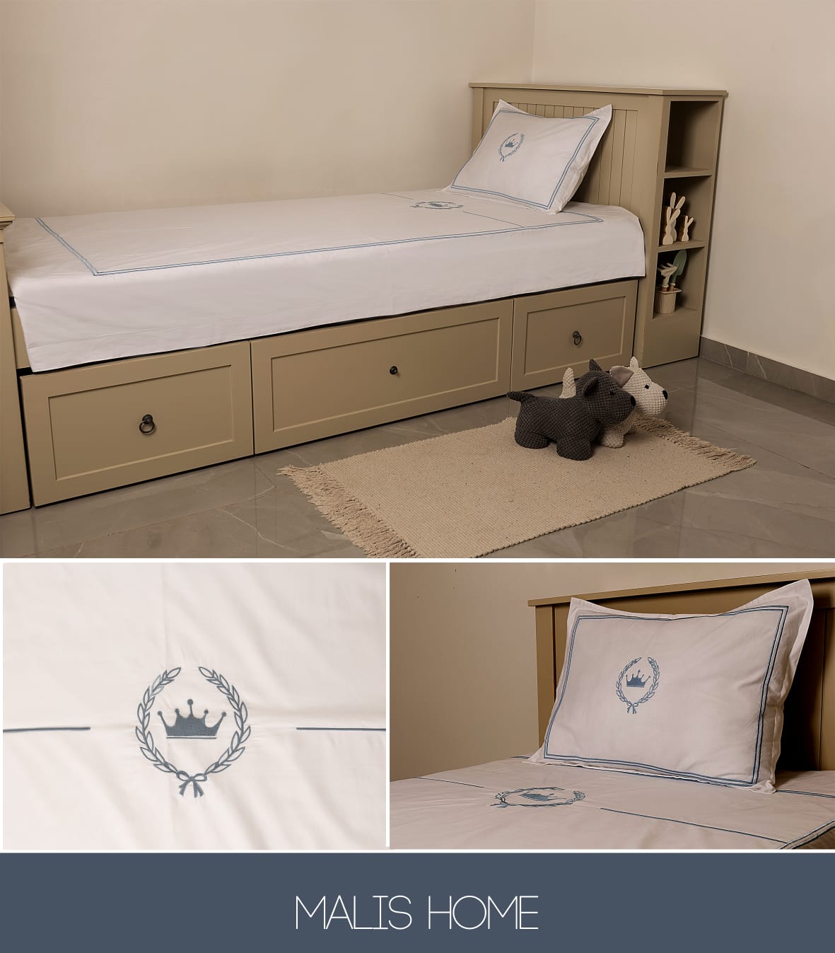 Mail's Home 2025 Towels Natura - Baby Nursery Embroidery review and price