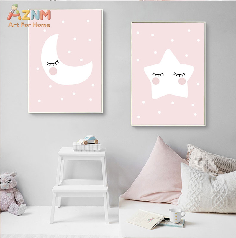 AZNM Cute Cartoon Moon Cloud S - Baby Nursery Neutral review and price