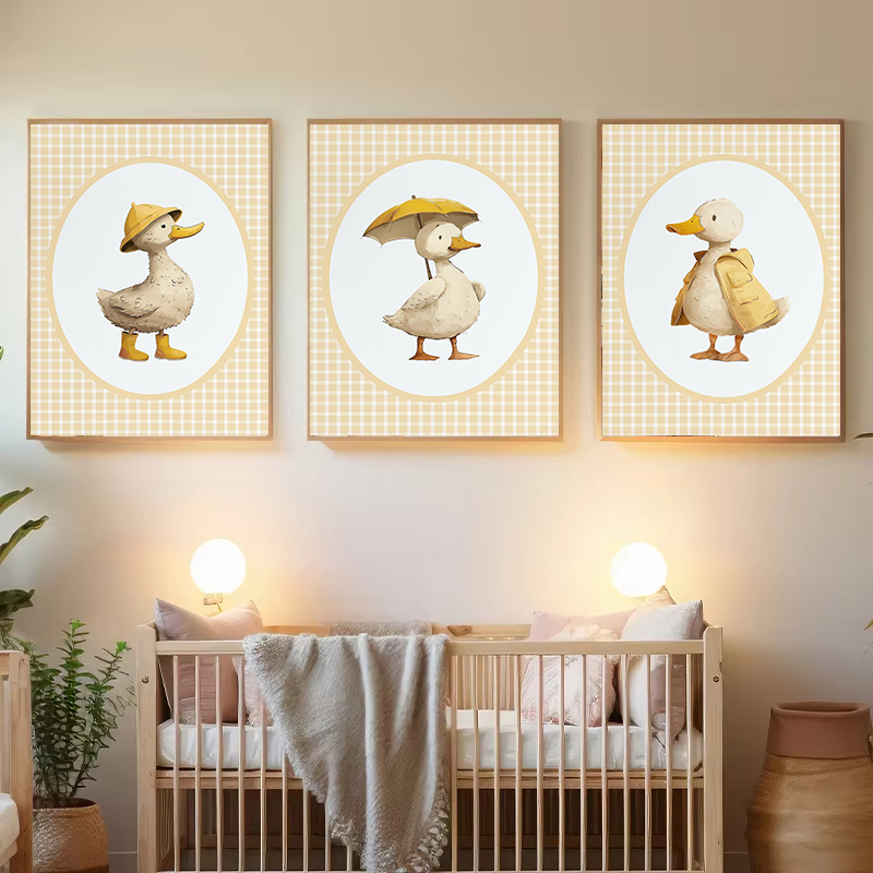 Silly Nursery Little Duck Yell - Baby Nursery Yellow review and price