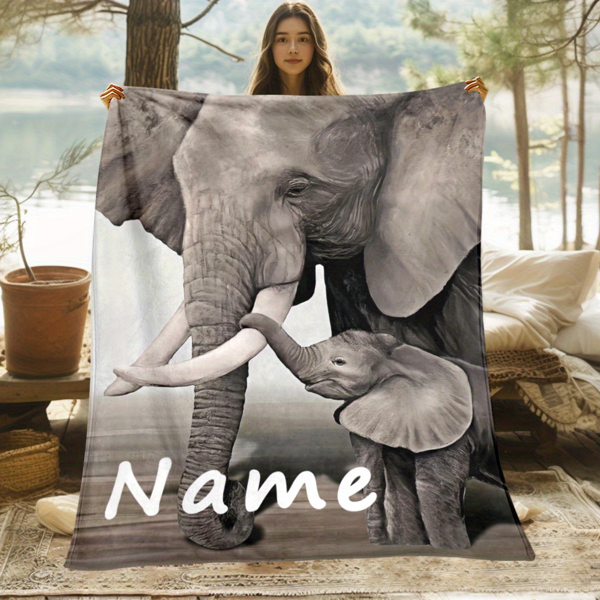 Personalized Name Elephant Fam - Baby Nursery In Hospital review and price