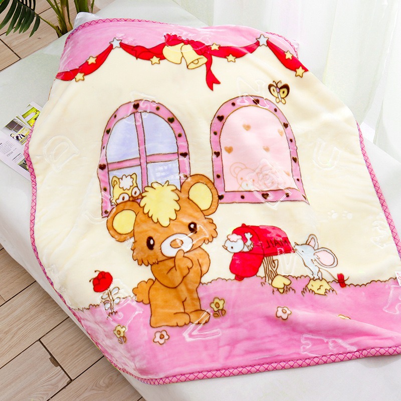Cloud Cartoon Baby Blanket | D - Baby Nursery In Hospital review and price