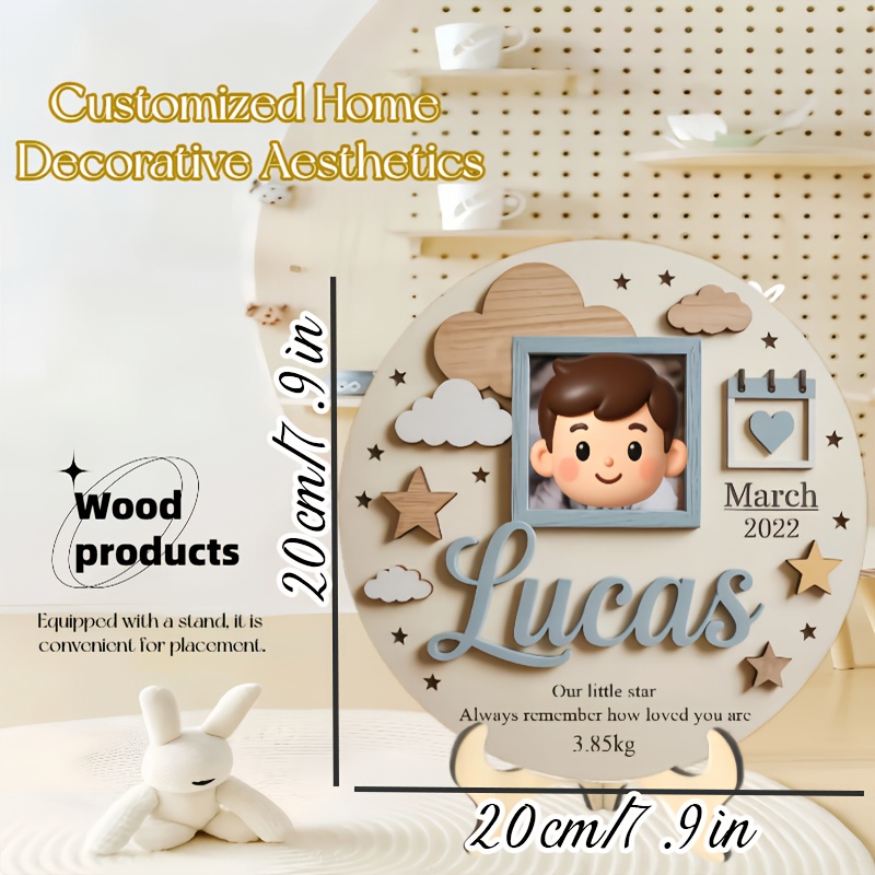 Personalized Baby Photo Frame, - Baby Nursery Baby review and price