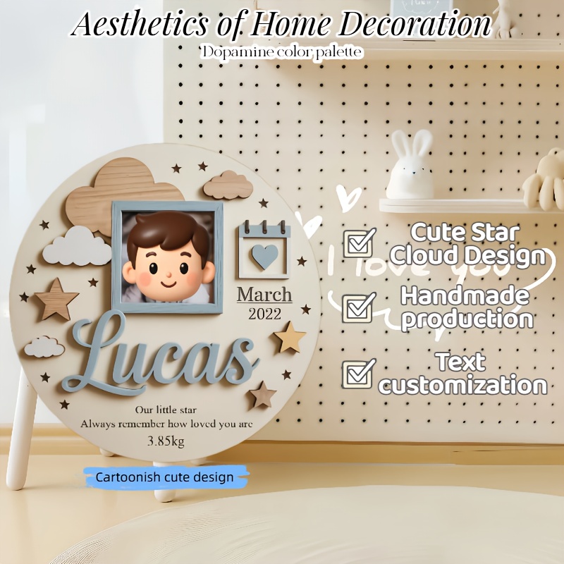 Personalized Baby Photo Frame, - Baby Nursery Baby review and price