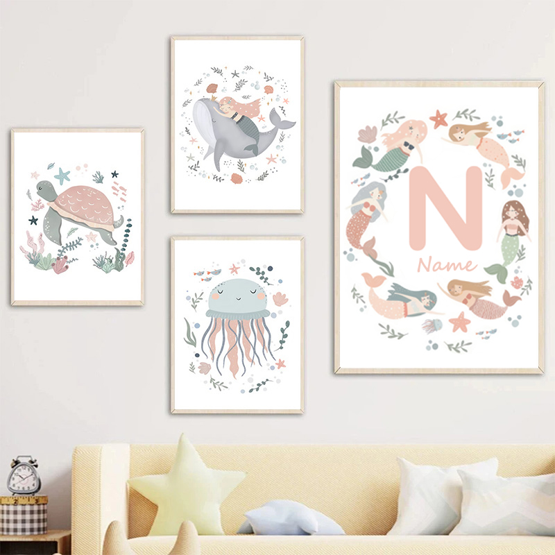 Ocean Whale Sea Turtle Mermaid - Baby Nursery Ocean review and price