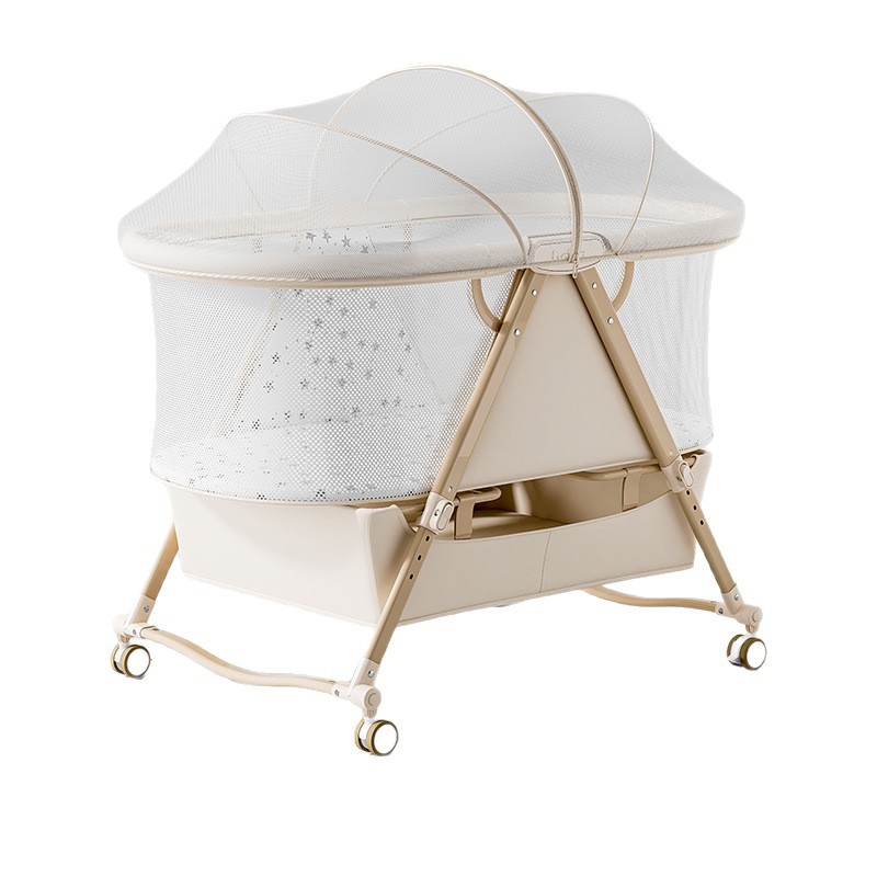 Multifunctional Indoor Crib Mo - Baby Nursery With Queen Bed review and price