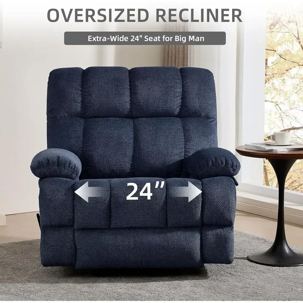 Extra-Wide Manual Rocking Recl - Rocking Chair Nursery review and price