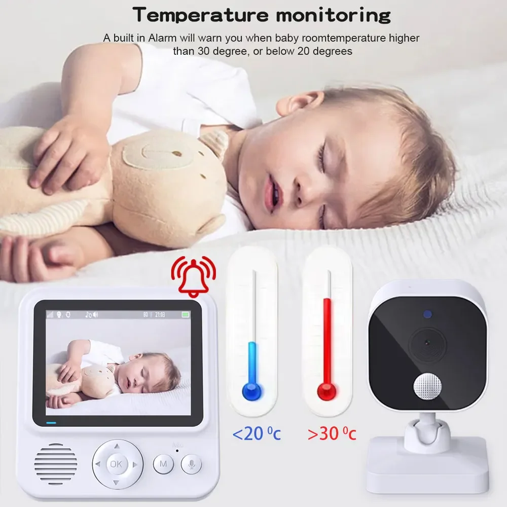 2.8 Inch Video Baby Monitor Wi - Baby Nursery Camera review and price