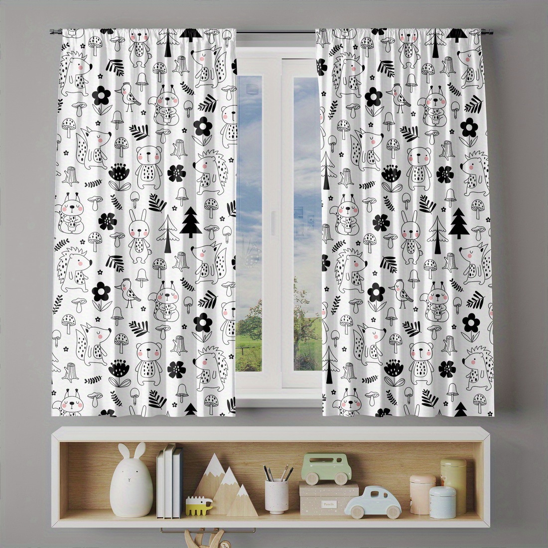 Cute Woodland Forest Nursery C - Baby Nursery In Hospital review and price