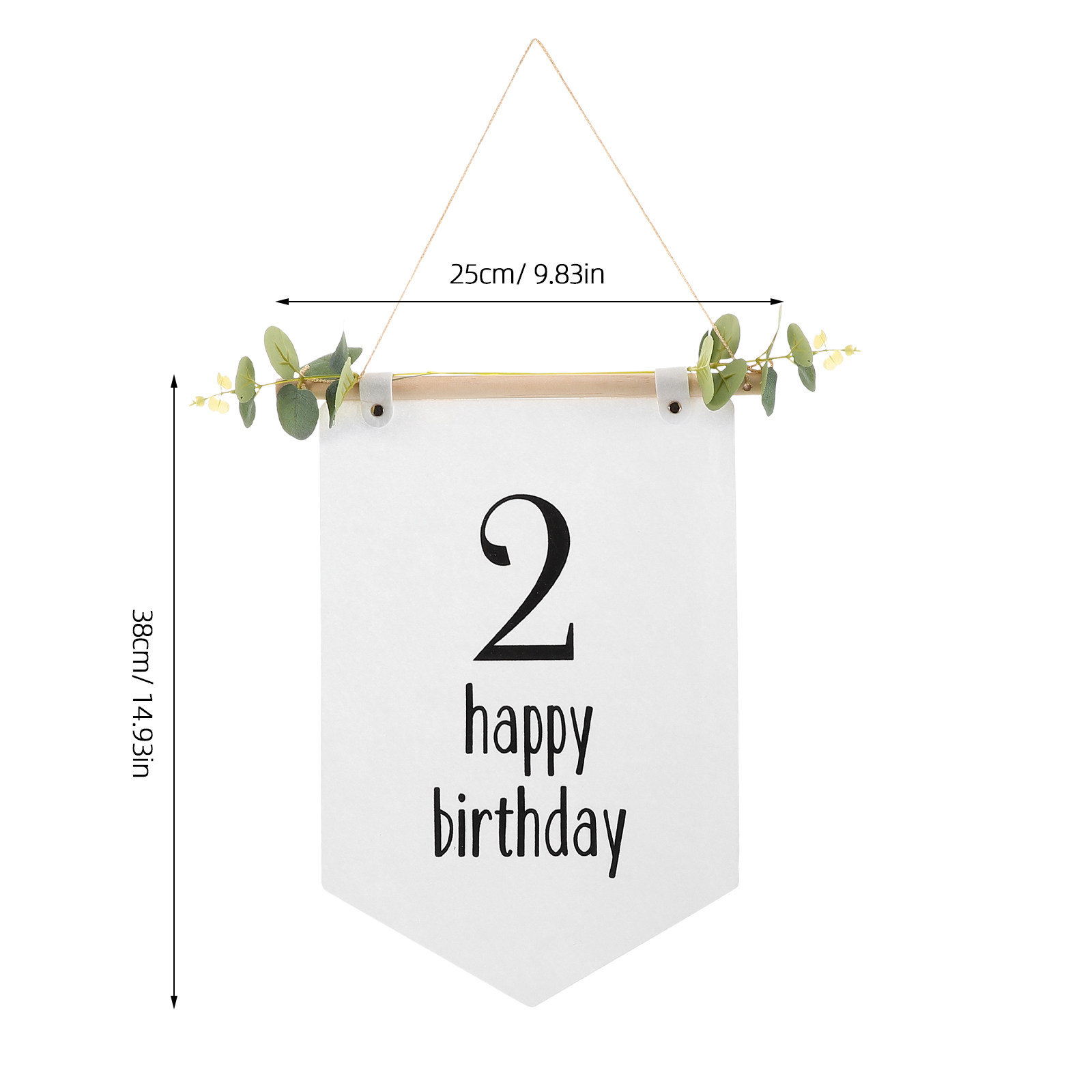 Kids Felt Birthday Banner Deco - Baby Nursery Bunting review and price