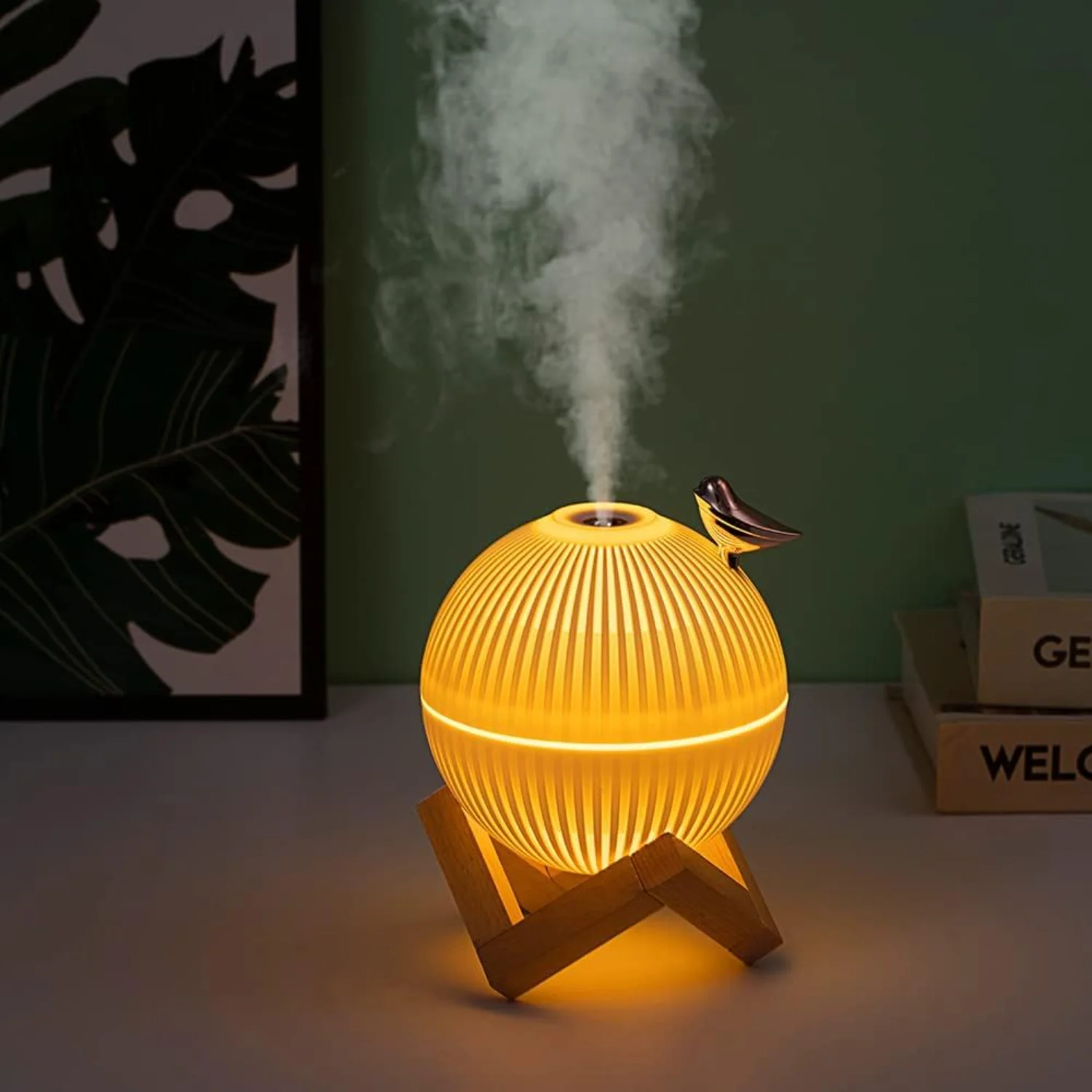 Cool Mist Mini Humidifier. Cut - Baby Nursery Yellow review and price