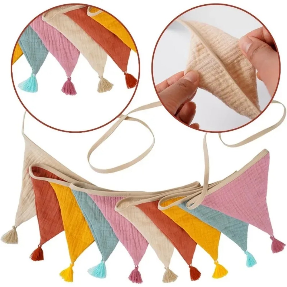 20 PCS  Fabric Flag Banners Mu - Baby Nursery Bunting review and price