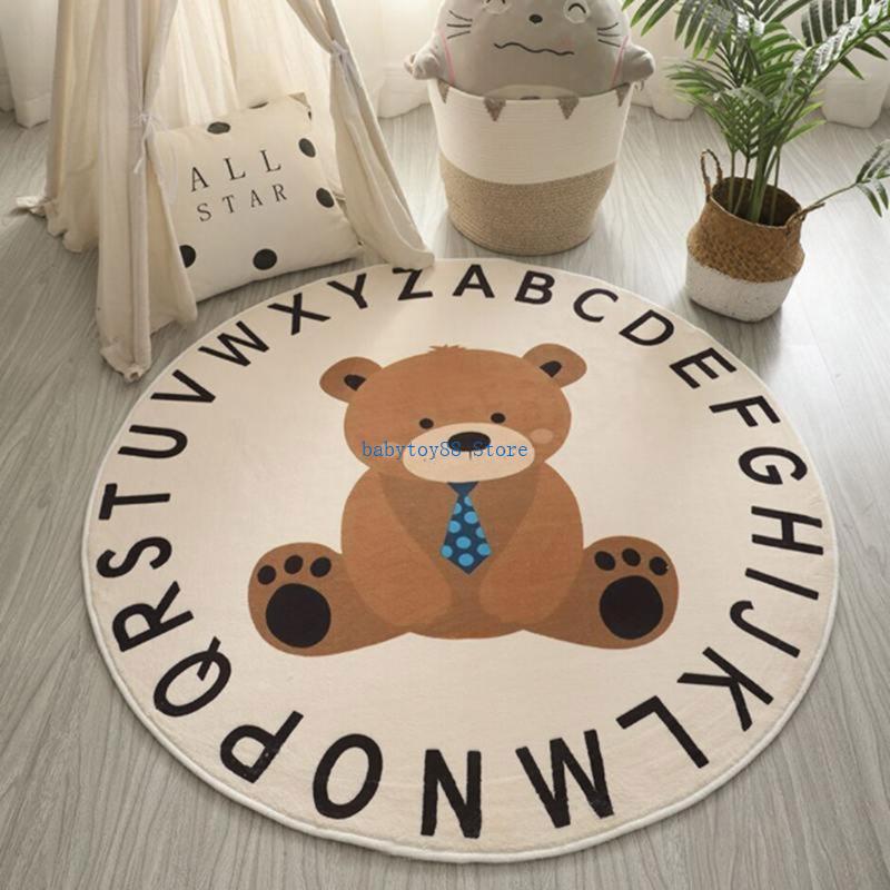 Y4UD Cartoon Animal Print Baby - Baby Nursery Carpet review and price