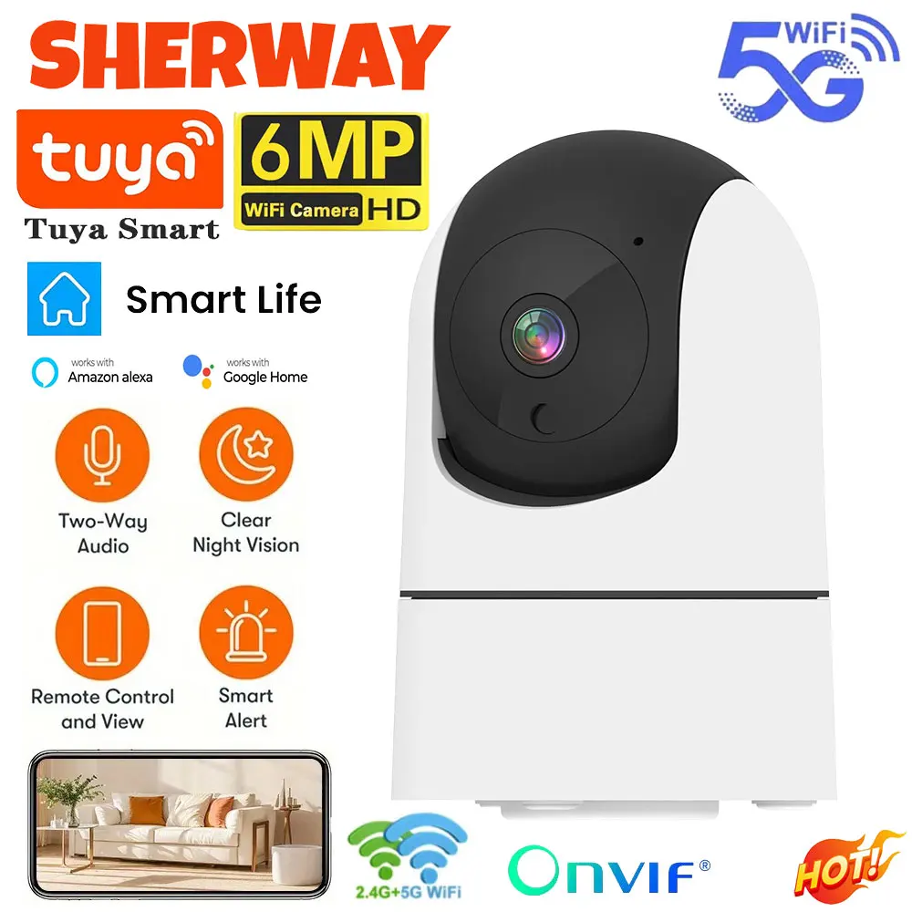 Tuya 5G WiFi IP Camera Indoor  - Baby Nursery Camera review and price