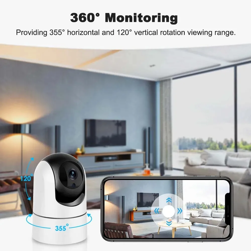 Tuya 5G WiFi IP Camera Indoor  - Baby Nursery Camera review and price