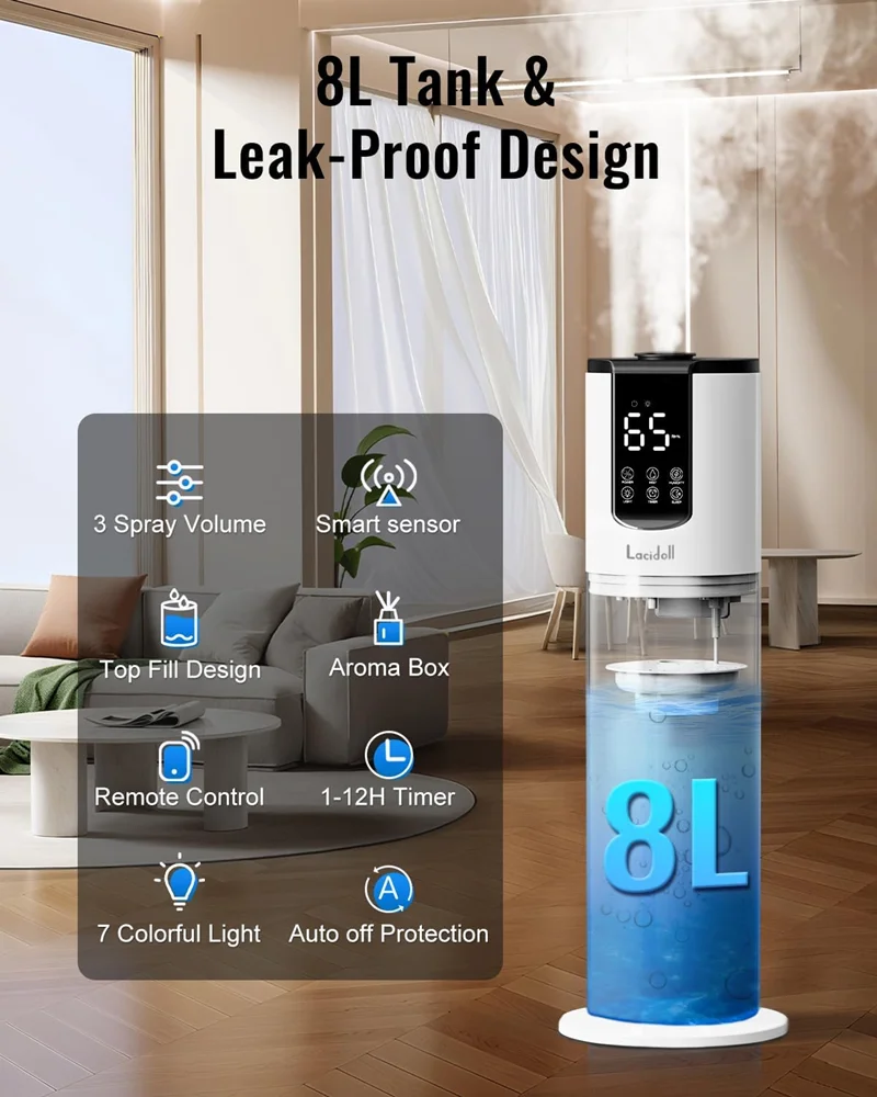 Ultra-Quiet Floor Ultrasonic H - Humidifier Nursery Quiet review and price