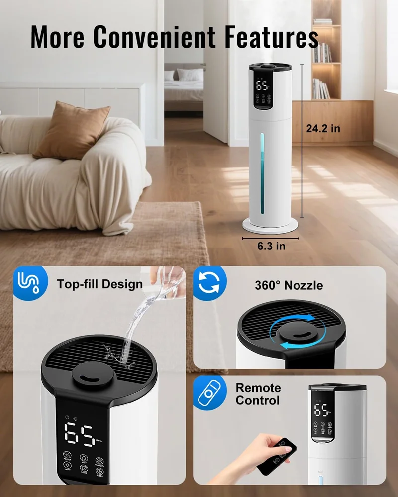 Ultra-Quiet Floor Ultrasonic H - Humidifier Nursery Quiet review and price