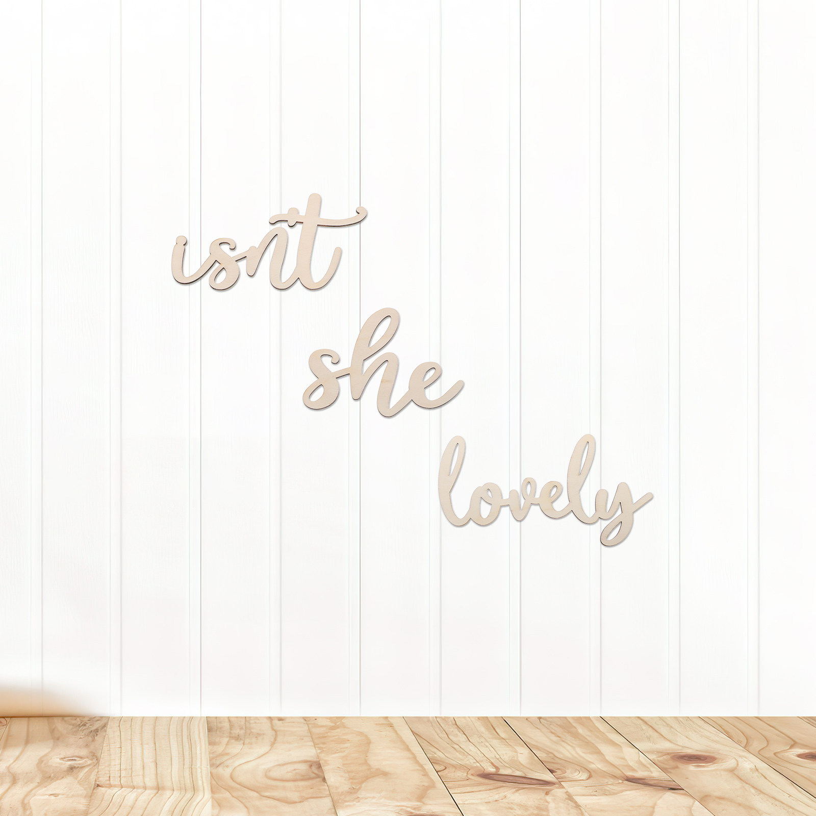 Wood Sign Wooden Wall Sticker  - Baby Nursery Wall Decor review and price