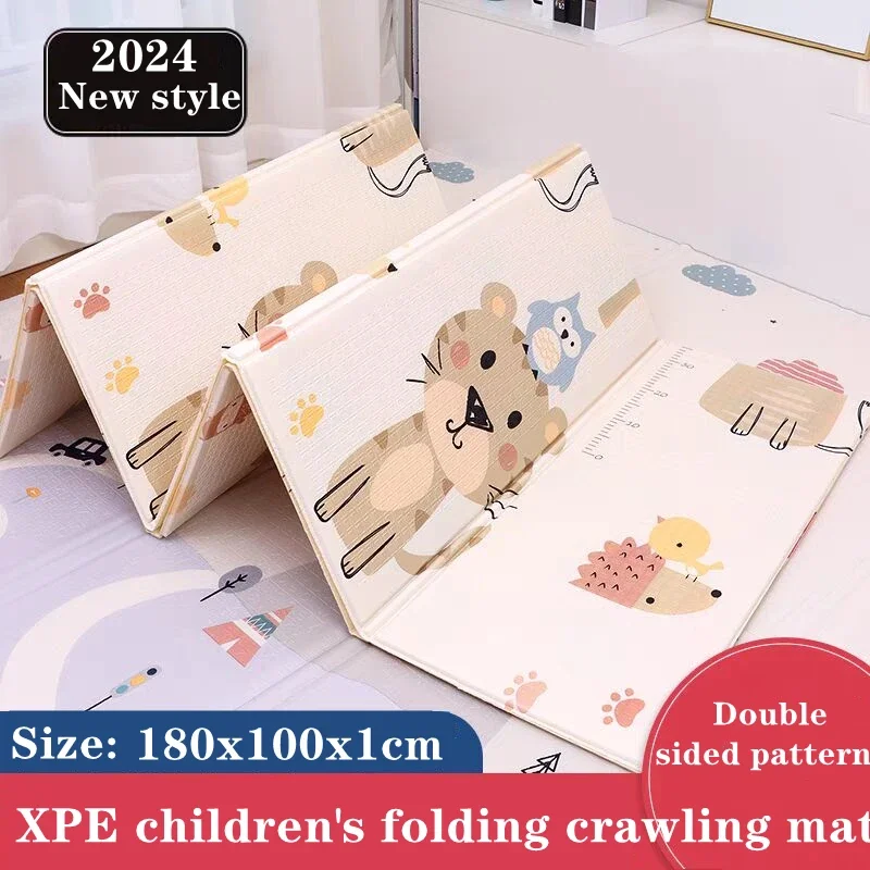 Baby Play Mats Foldable Xpe Pu - Baby Nursery Carpet review and price