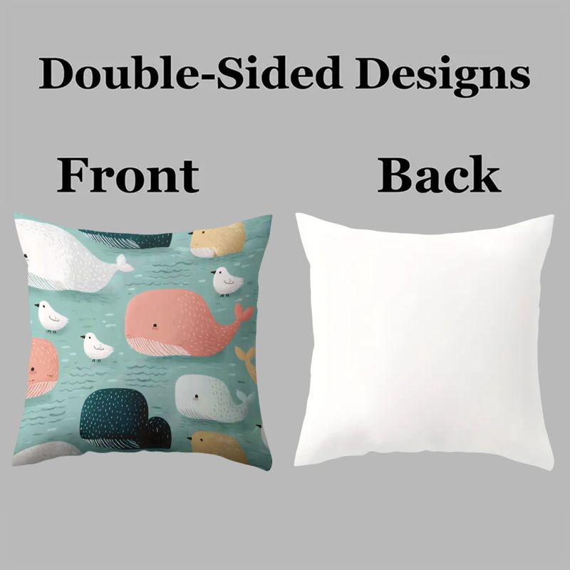 4 Piece Pillowcase Set Cute An - Baby Nursery Ocean review and price