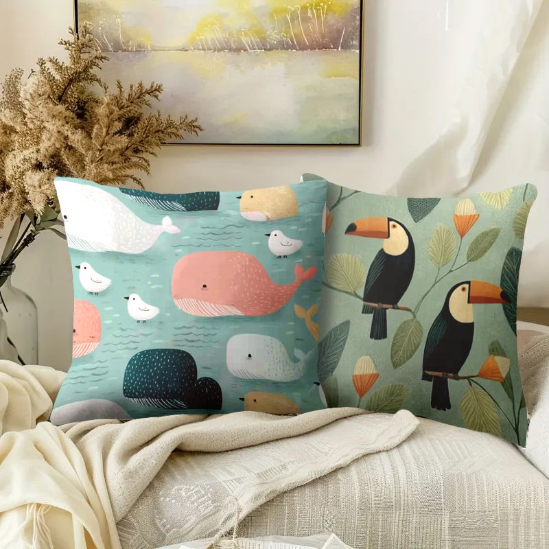 4 Piece Pillowcase Set Cute An - Baby Nursery Ocean review and price