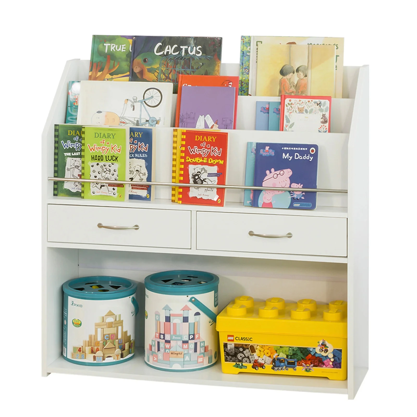 Machine Modern White Small Bab - Baby Bookshelf Small review and price
