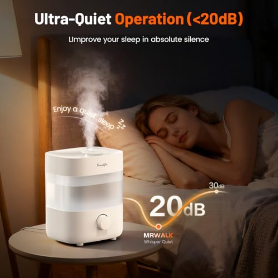 Bedroom Humidifier With 2L Top - Humidifier Nursery Quiet review and price
