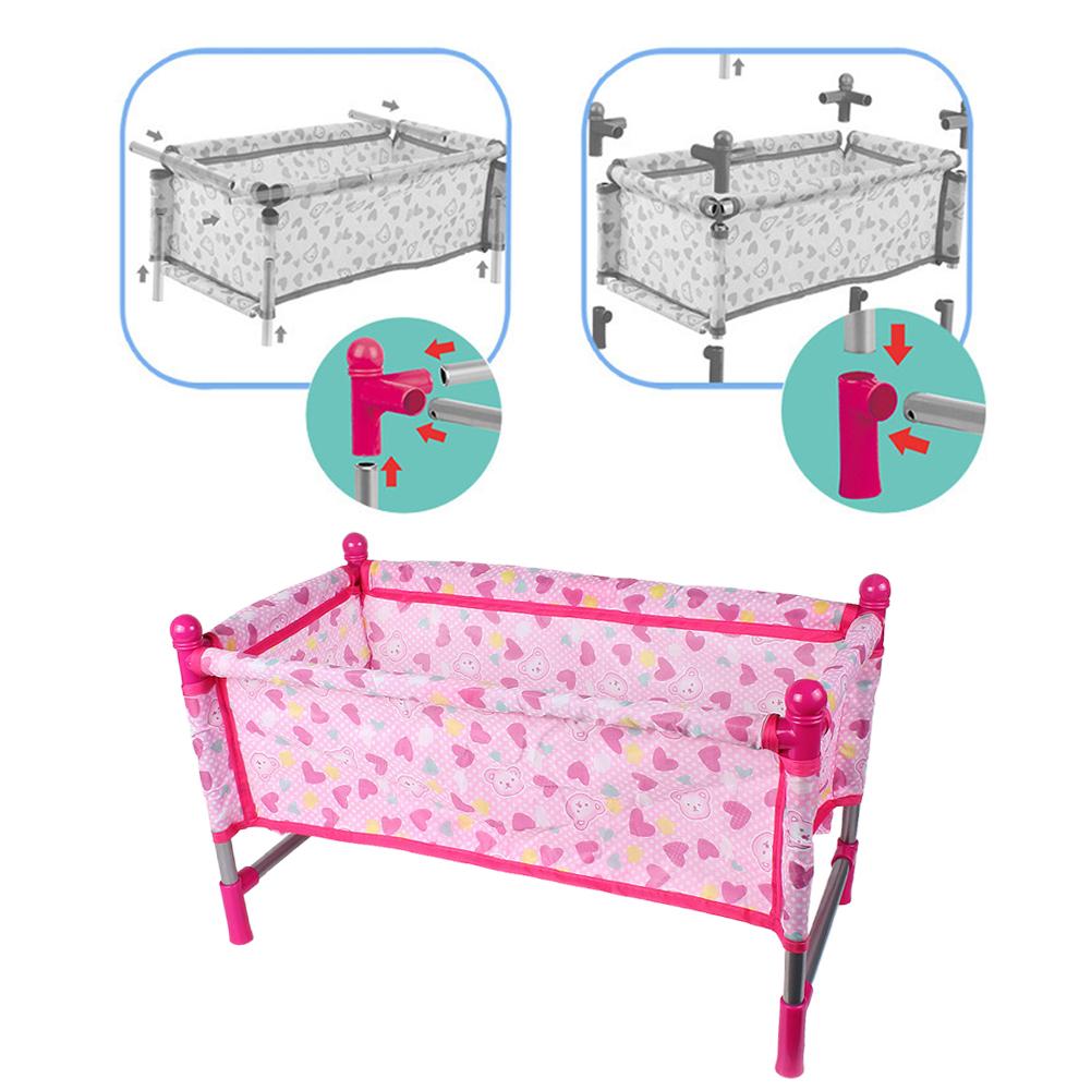 Toy Bed Simulation Baby Doll B - Baby Nursery Bed review and price