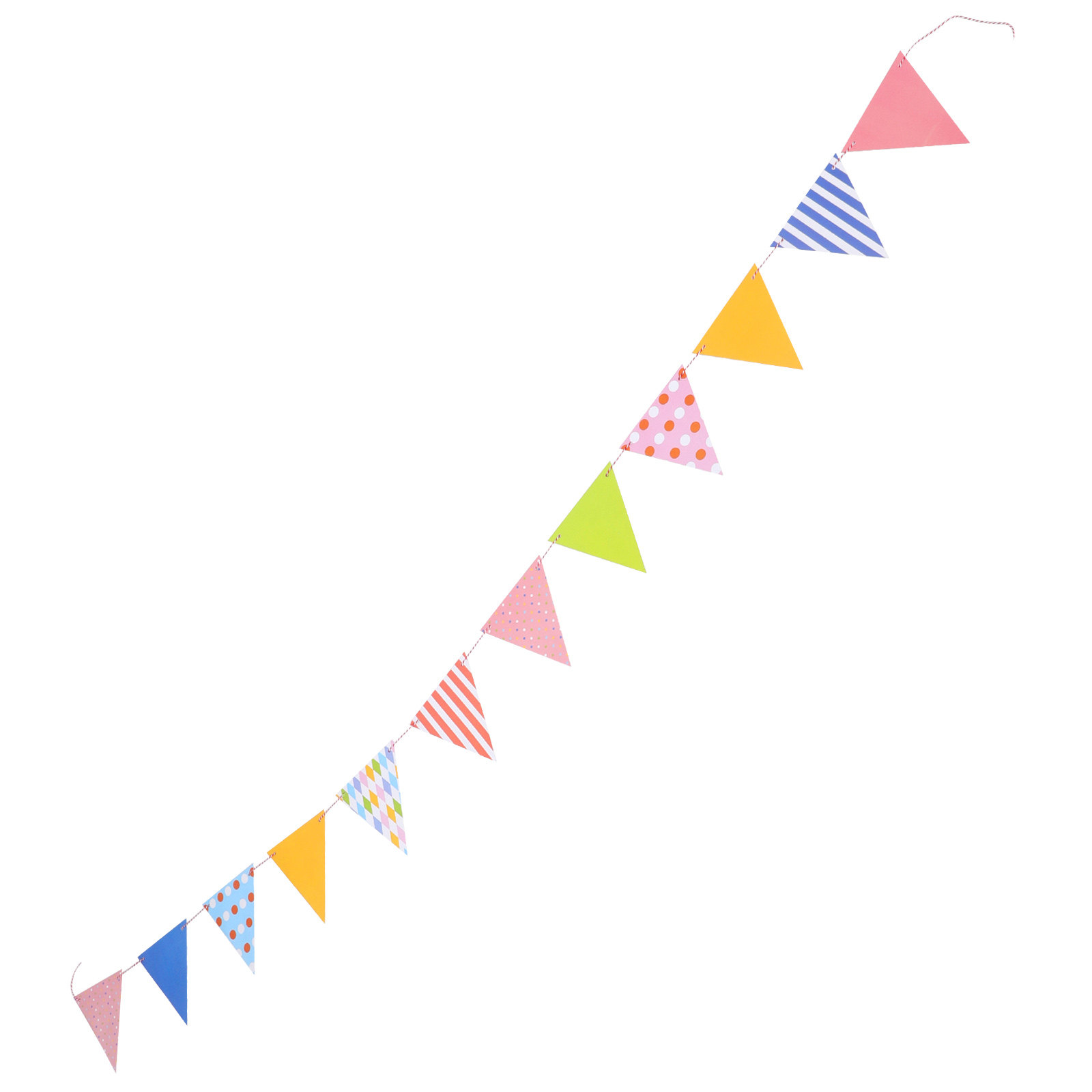 Triangle Paper Bunting Flags G - Baby Nursery Bunting review and price