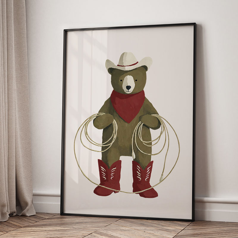Funny Cartoon Animal Car Ballo - Baby Nursery Wall Decor review and price