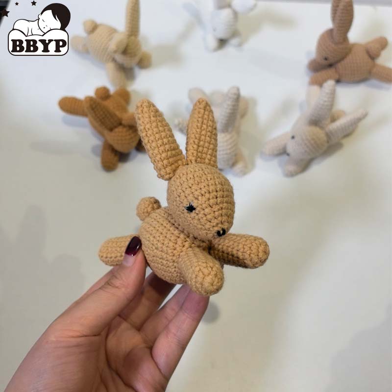 1Pcs Adorable Crochet Rabbit D - Baby Nursery Hanging Decor review and price