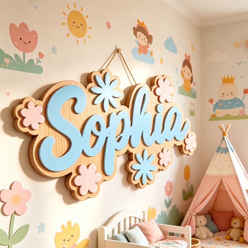 Personalized Floral Themed Nam - Baby Nursery Baby review and price