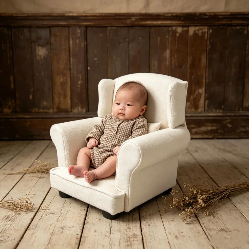 Baby Photoshoot Sofa Chair Bed - Baby Nursery Bed review and price