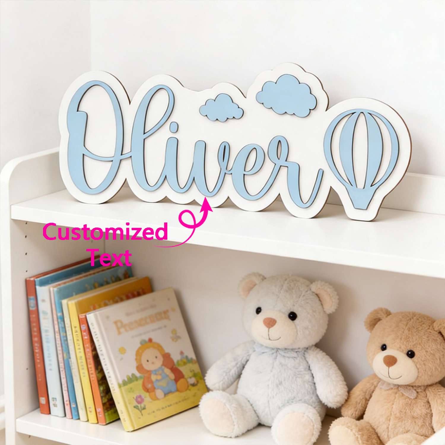 Personalized Hot Air Balloon & - Baby Nursery Baby review and price