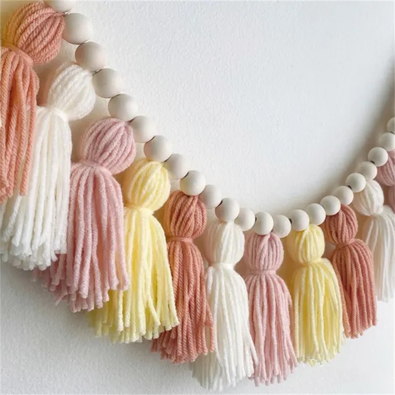 Yellow Boho Tassel Garlands Wa - Baby Nursery Yellow review and price
