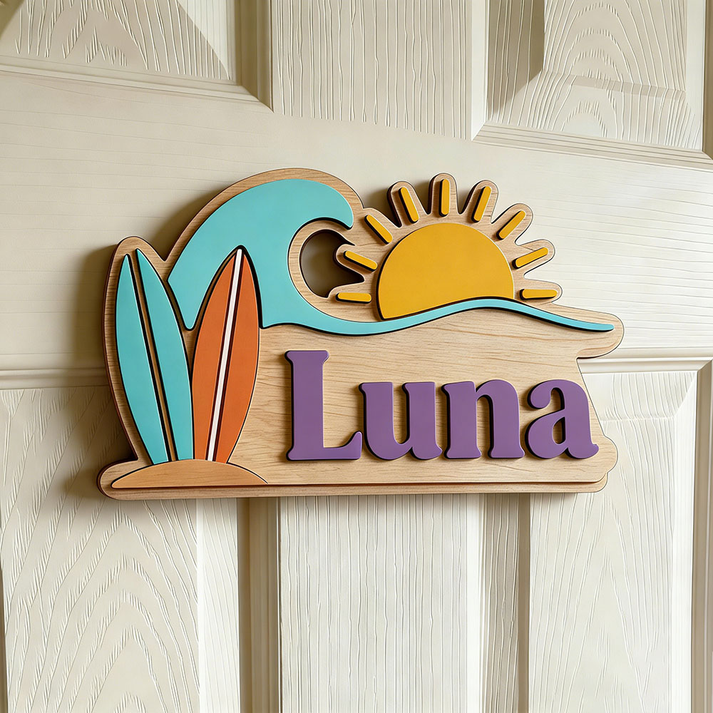 Custom Beach Wave Surfboard Su - Baby Nursery Baby review and price
