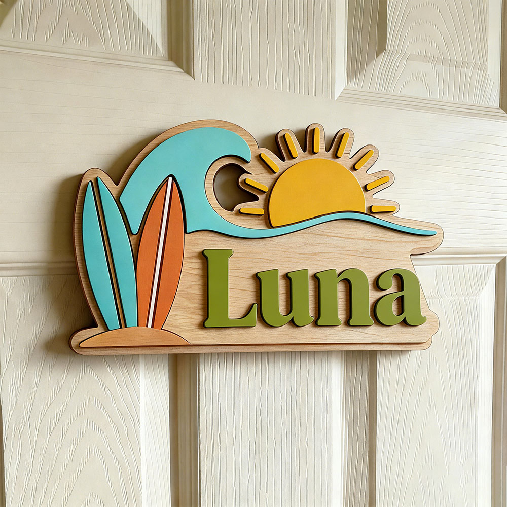 Custom Beach Wave Surfboard Su - Baby Nursery Baby review and price