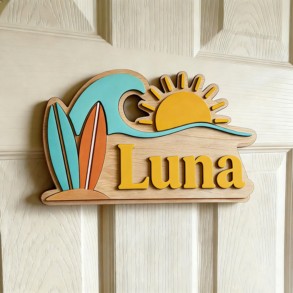 Custom Beach Wave Surfboard Su - Baby Nursery Baby review and price