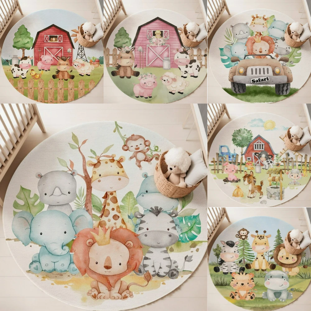 Woodland Animals Nursery Rug f - Baby Nursery Carpet review and price