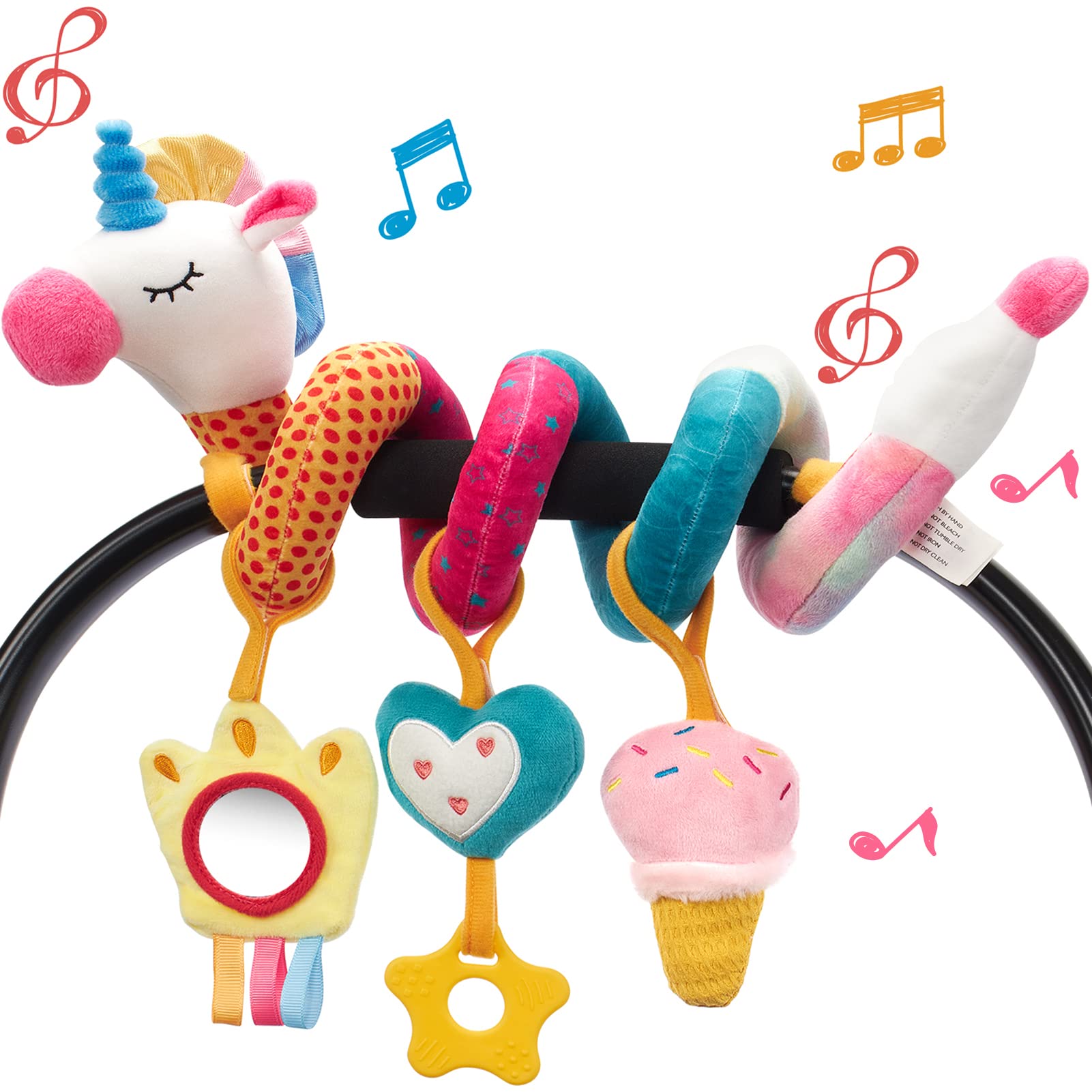 Car Seat Toys for Babies Rattl - Baby Nursery Set review and price