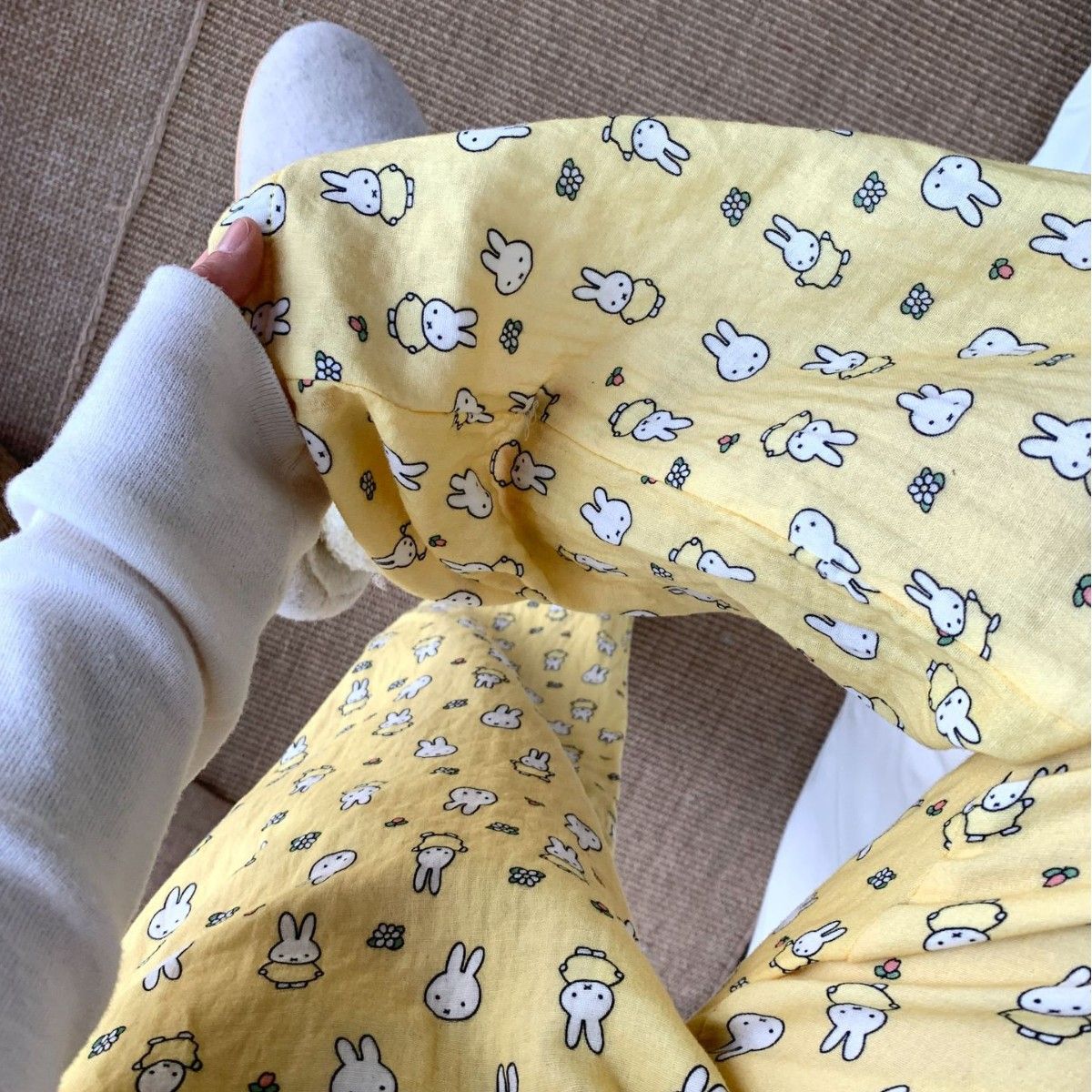 Yellow Bottom Miffy 100% Cotto - Baby Nursery Yellow review and price