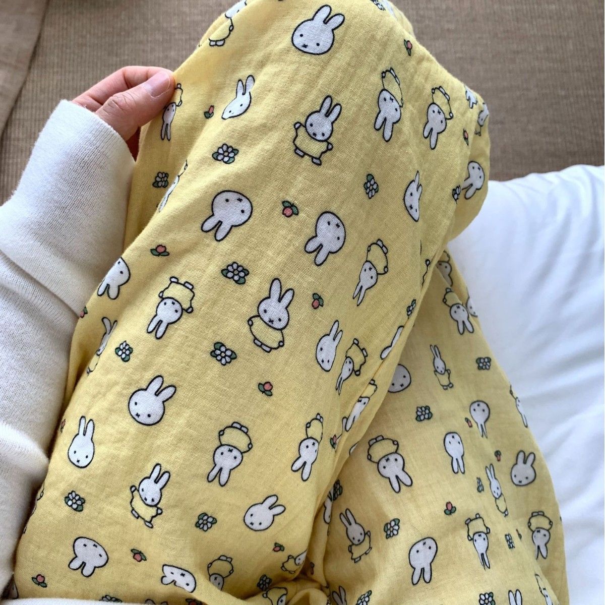 Yellow Bottom Miffy 100% Cotto - Baby Nursery Yellow review and price
