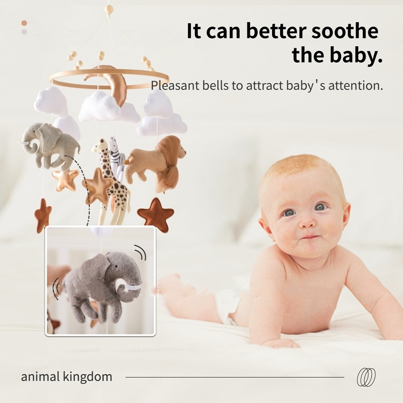 Hot Sale Nordic Handmade Felt  - Baby Nursery Bed review and price