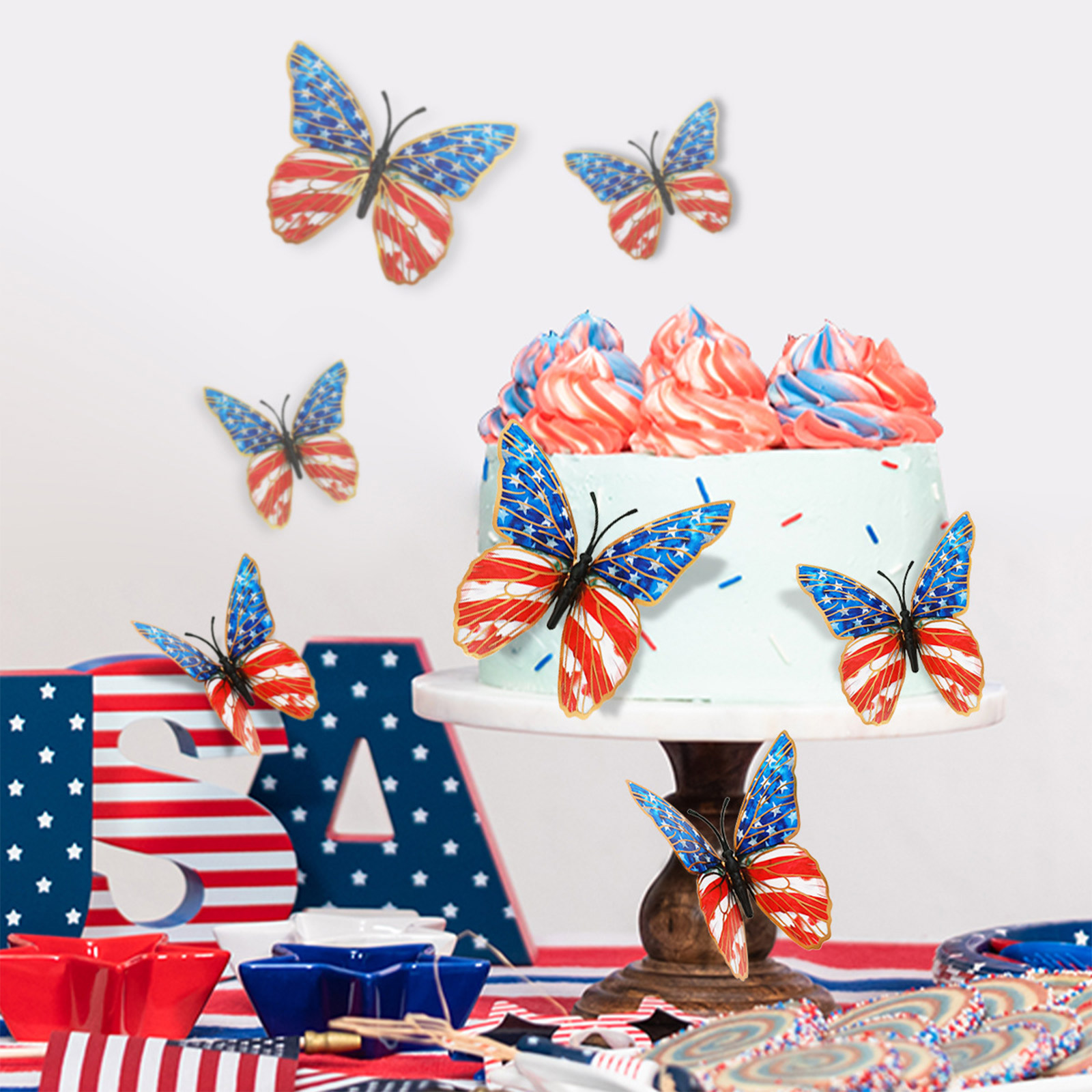 3d Butterfly Wall Stickers Ame - Baby Nursery Wall Decor review and price